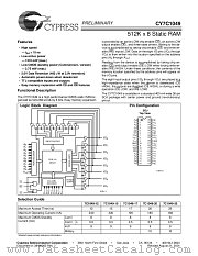 CY7C1049BL-17VC datasheet pdf Cypress