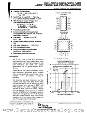 TLC274BCNSR datasheet pdf Texas Instruments
