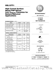 NSL12TT1 datasheet pdf ON Semiconductor