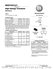 MMBT5401L datasheet pdf ON Semiconductor