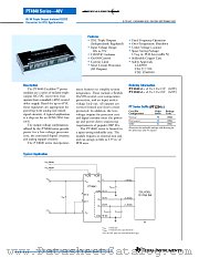 PT4841A datasheet pdf Texas Instruments
