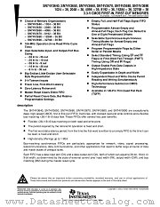 SN74V3660-15PEU datasheet pdf Texas Instruments