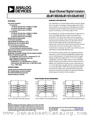 ADUM1400BRWZ-RL datasheet pdf Analog Devices