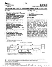BQ24032 datasheet pdf Texas Instruments