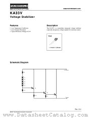 KA33VTA datasheet pdf Fairchild Semiconductor