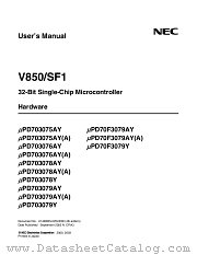 UPD703076AYGC-XXX-8EU datasheet pdf NEC