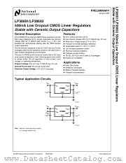 LP38693SDX-2.5 datasheet pdf National Semiconductor