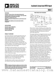 5B34-04 datasheet pdf Analog Devices
