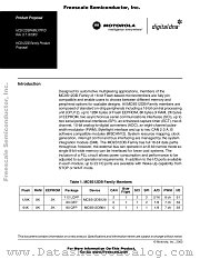 MC9S12DB128 datasheet pdf Freescale (Motorola)