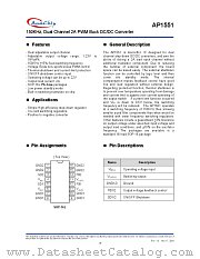 AP1551 datasheet pdf Anachip