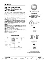 MC33375D-3.0R2 datasheet pdf ON Semiconductor