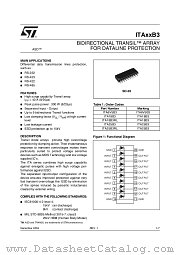 ITA25B3RL datasheet pdf ST Microelectronics