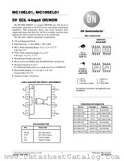 MC100EL01DR2 datasheet pdf ON Semiconductor