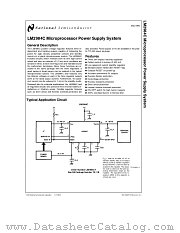 LM2984CT datasheet pdf National Semiconductor