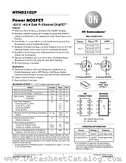 NTHD2102PT1 datasheet pdf ON Semiconductor