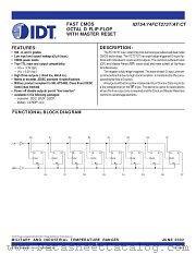 IDT54FCT273ATLB datasheet pdf IDT