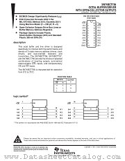 SN74BCT756DWR datasheet pdf Texas Instruments