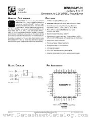 ICS8532AY-01 datasheet pdf Texas Instruments