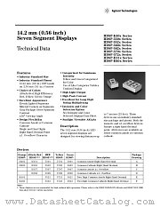 HDSP-H408 datasheet pdf Agilent (Hewlett-Packard)