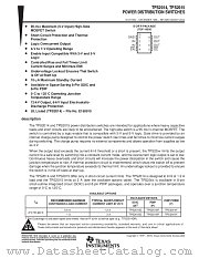 TPS2015P datasheet pdf Texas Instruments