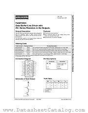 74ABT2244CMSAX datasheet pdf Fairchild Semiconductor