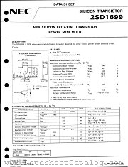 2SD1699-T1 datasheet pdf NEC