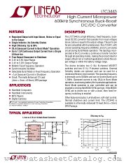 LTC3443 datasheet pdf Linear Technology