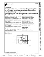 LP2985IM5-12 datasheet pdf National Semiconductor
