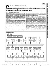 CP3BT26Y98AAD datasheet pdf National Semiconductor