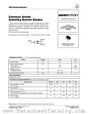 MMBD717LT1 datasheet pdf ON Semiconductor