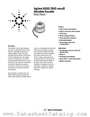 AEAS-72AC-HGPBB datasheet pdf Agilent (Hewlett-Packard)