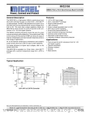 MIC2198 datasheet pdf Micrel Semiconductor