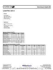 LC503TPG1-30H-A datasheet pdf Marktech Optoelectronics