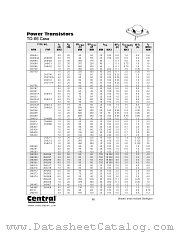 2N6465 datasheet pdf Central Semiconductor