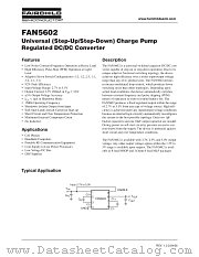 FAN5602MP33X datasheet pdf Fairchild Semiconductor