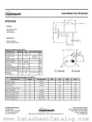 MTE8700N datasheet pdf Marktech Optoelectronics