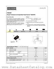 FDN336P_NL datasheet pdf Fairchild Semiconductor