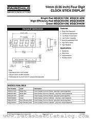 MSQC6140W datasheet pdf Fairchild Semiconductor