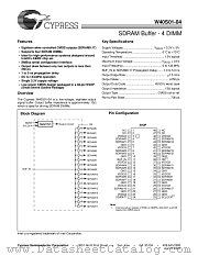 W40S01-04H datasheet pdf Cypress