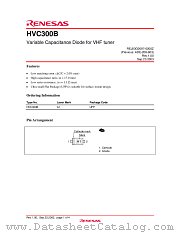 HVC300B datasheet pdf Renesas