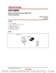 HAT1069C datasheet pdf Renesas