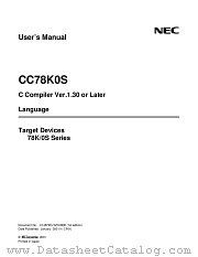 US3P16CC78K0S datasheet pdf NEC