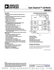 ADM1065ACP-REEL7 datasheet pdf Analog Devices