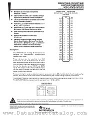 SNJ54ABT16640WD datasheet pdf Texas Instruments