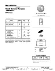 MMPQ2222AR2 datasheet pdf ON Semiconductor