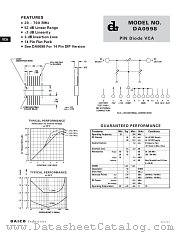 DA0998 datasheet pdf DAICO Industries