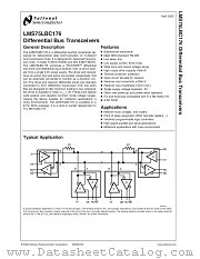 LMS75LBC176 datasheet pdf National Semiconductor