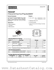 FDC640P_NL datasheet pdf Fairchild Semiconductor