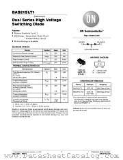 BAS21SLT1 datasheet pdf ON Semiconductor