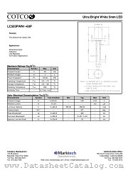 LC503PWN1-60P datasheet pdf Marktech Optoelectronics
